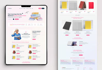 Landing Page Book Shop