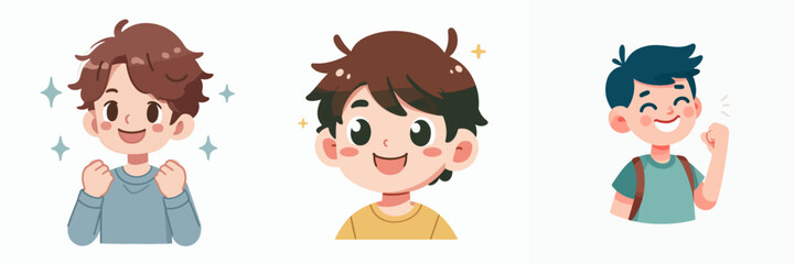 Obraz premium children character illustration