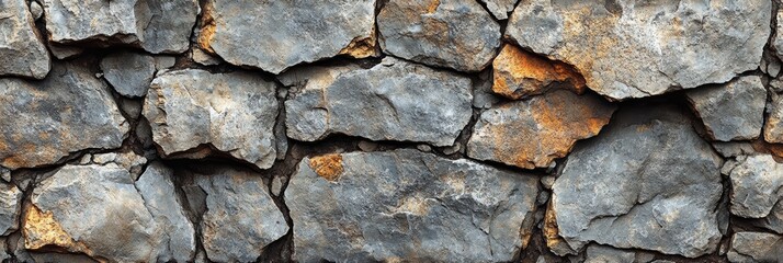 Rugged stone texture featuring scuffed elements in a natural setting