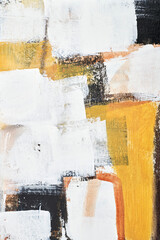 Abstract art creativity, modern artistic design, texture effects, fine wall art decor, print material, knife painting strokes, elegant abstract style, mural art, home decoration, artistic expression © CHREMOS