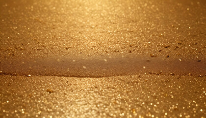 Obraz premium Abstract golden glitter background