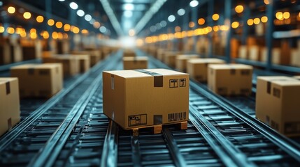 Machine learning techniques in optimizing logistics and warehouse operations at dusk