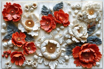 Whimsical and feminine designs photo frame cut out