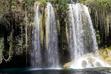 Fototapeta premium Upper Duden Waterfalls in province of Antalya, Turkey