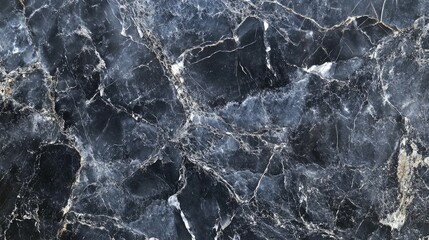 Obraz premium Elegant Dark Marble Stone Texture with Subtle Veins Ideal for Backgrounds and Design Projects