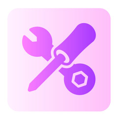 Construction Tools  gradient icon