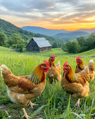 Creative Chicken Concepts, From Vibrant Farm Scenes and  Food Styling