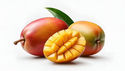 Mango against a transparent background