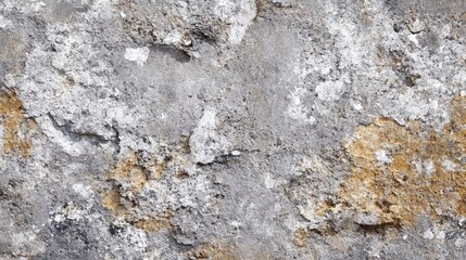Fototapeta premium Aged Mustard Concrete Stone Texture Background with Gray and Yellow Tones Ideal for Panorama Banners and Textured Design Elements