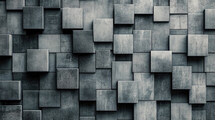Mid Century Modern Gray Mosaic Tile Texture Seamless Background for Interior Design and Architecture Projects