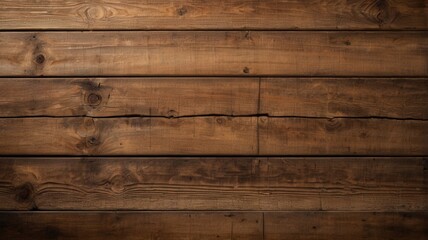 Fototapeta premium Dark Brown Wooden Planks