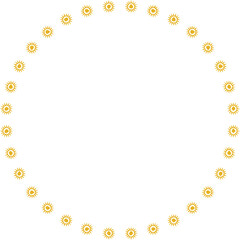 Beautiful flower art and mandala vector design