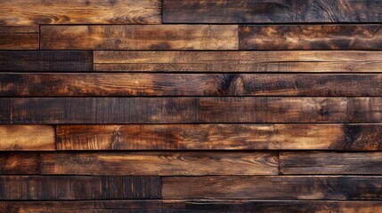 Dark hardwood textured wooden background with natural grain patterns and rustic feel suitable for various design projects.