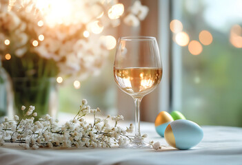 easter dinner table
