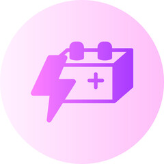 Accumulator  gradient icon