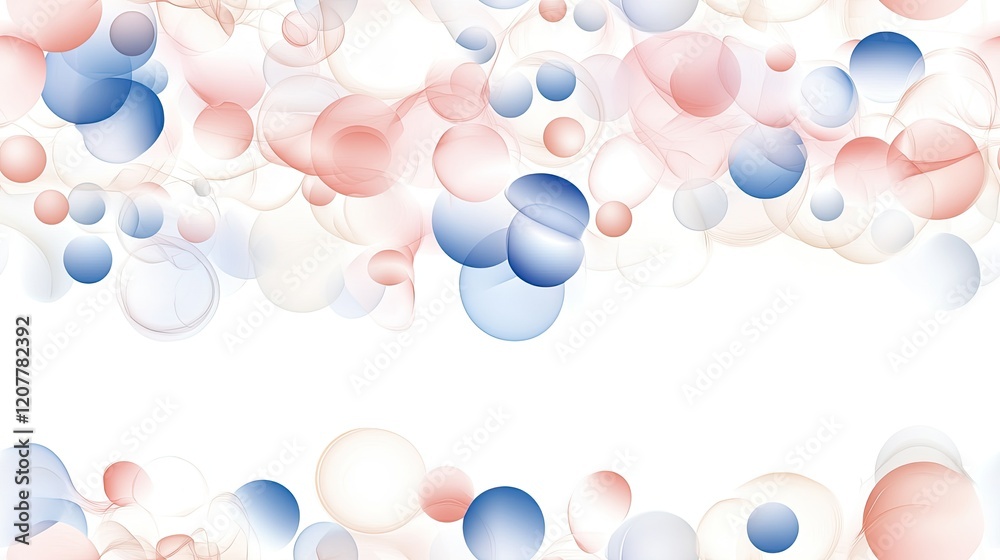 Poster smooth pastel gradients create a calming abstract background with soft shapes and lines suitable for