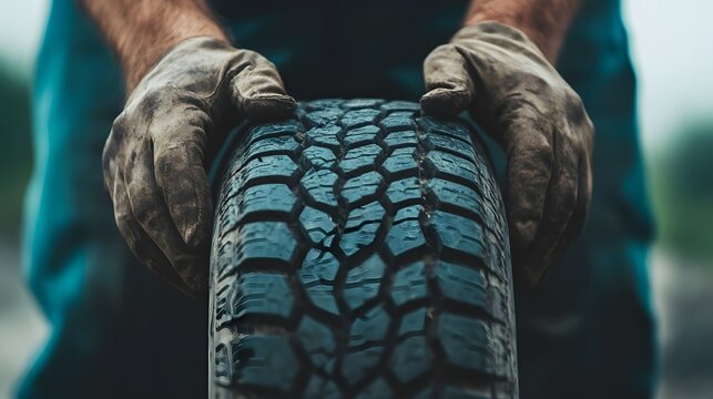 Step-by-Step Tire Puncture Repair Using a Patch Kit for DIY Automotive Maintenance