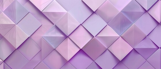This image showcases a stunning geometric tile background in vibrant shades of violet. The intricate pattern and the play of light create a mesmerizing visual texture that captivates the viewer.