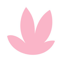 Botanical ornamental flower plant design