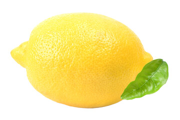 Lemon isolated on white