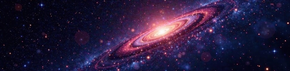Dazzling starfield, cosmic dust, deep black background, stars, space