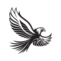 Freedom Bird Logo Vector white background