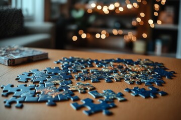 Obraz premium The Broken Puzzle, Dementia