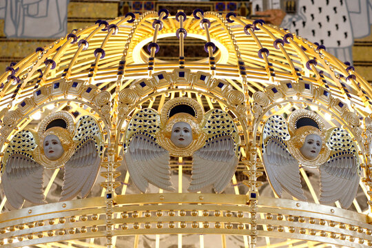 Am Steinhof church (Church Leopold) designed by Otto Wagner between 1902 and 1907, Art Nouveau, Vienna, Austria