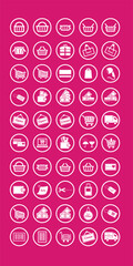 vector icon set for many design purposes