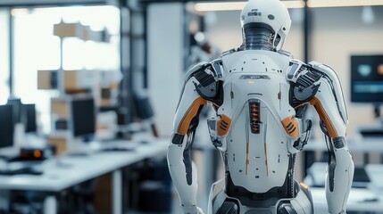 Fototapeta premium Advanced Robotics: A Glimpse into the Future of Automation