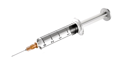 injections  isolated on a transparent background 