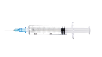 injections  isolated on a transparent background 