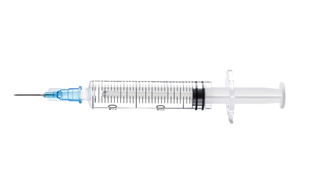 injections  isolated on a transparent background 