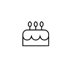 birthday cake illustration