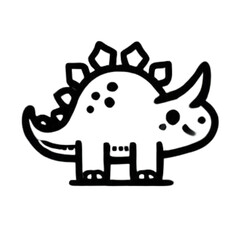 A Mesmerizing Collection of Unique Dinosaur Icons Capturing the Prehistoric Majesty, Playful Designs, and Iconic Shapes of Dinosaurs with Creative Styles, Vivid Colors, and a Whimsical Twist for Fans