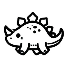 A Mesmerizing Collection of Unique Dinosaur Icons Capturing the Prehistoric Majesty, Playful Designs, and Iconic Shapes of Dinosaurs with Creative Styles, Vivid Colors, and a Whimsical Twist for Fans