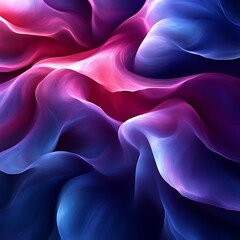 Fototapeta premium Abstract swirling pink and blue light.