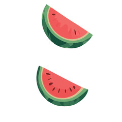 Illustration of Watermelon Wedges