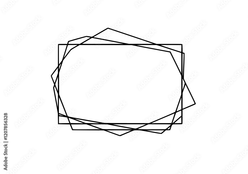 Poster geometric shapes with abstract graphic design creating dynamic patterns and modern visuals