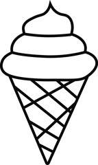 ice Cream icon Flat design