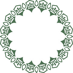 Beautiful flower art and mandala vector design