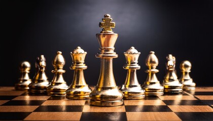 chess pieces on a chessboard