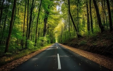 Road Through the Forest