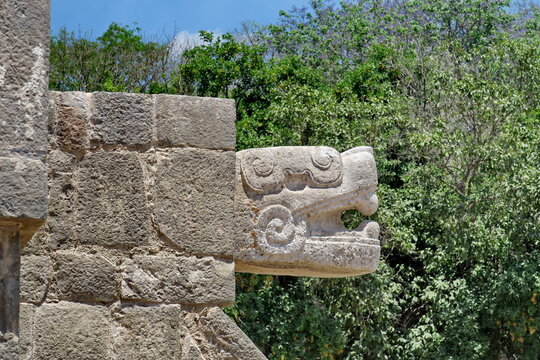 Ruines de Chichen Itza. Restes arch&eacute;ologiques mayas . Yucatan. Mexique.