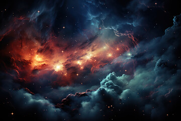 Fototapeta premium images of the stars, galaxies and the cosmos, high resolution s,. Generative AI