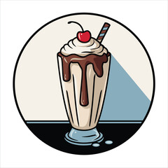 Milkshake lvector