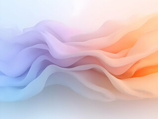 Fototapeta premium Abstract 3D Wave Background