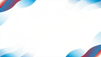 Modern liquid red abstract background. Red white fluid banner template for social media, web sites. Wavy shapes. Vibrant, dynamic design backdrop for promotions, presentations, or branding use