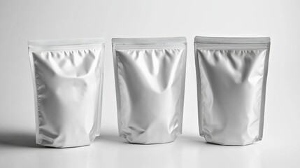 Minimalistic White Packaging for Food or Product Presentation