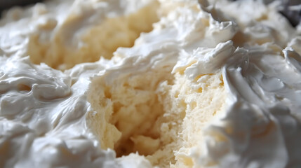 Obraz premium a close up of a piece of cake